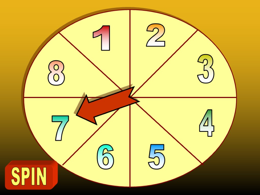 1 2 3 4 SPIN 5 6 7 8